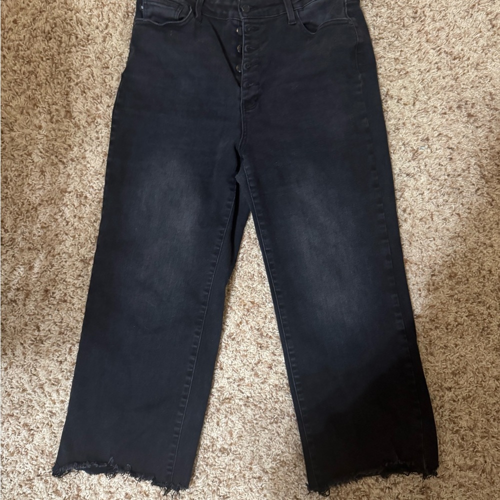 Judy Blue Black Ankle Jeans